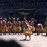 Dance of the Raksha (Raksha mang 'cham): the raksha go out, Paro Tshechu (tshe bcu), 4th day