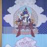 Thangka of Guru Rinpoche and his Eight manifestations: mTsho skyes rdo rje, Paro Tshechu (tshe bcu), early morning 5th day