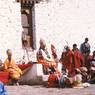 Dance of the Eight manifestations of Guru Rinpoche (Guru mtshan brgyad): Shakya seng ge, guru Rinpoche, Padmasambhava, Paro Tshechu (tshe bcu), 5th day