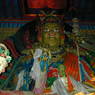 A statue of Padmasambhava in Derge Monastery's Assembly Hall.