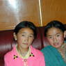 Tibetan girls in hotel.