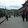 Tibetans on the street in Kandze.