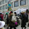 Tibetans going about their business on the Barkhor.