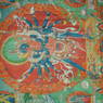 Mural of a tantric yabyum deity.