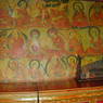Murals on the upper walls of the Sangak Potang said to have been painted by Lochen Rinpoche.