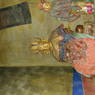 A bronze statue of Tara in the Namgyel Chapel.