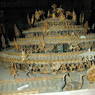 A three-dimensional mandala devoted to the Tantric deity Samvara located in the Sakya Lineage Chapel.