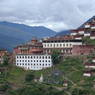 A view of the main buildings of the monastery.