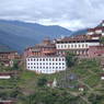 A view of the main buildings of the monastery.