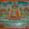 A mural of Padmasambhava.