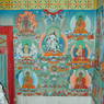 A mural of the Buddha Vajrasattva.