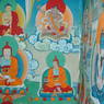 A mural of Shrisimha Vairocana.