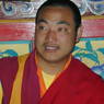 Professor Kunzang inside the monastery.