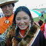 A young Tibetan couple.