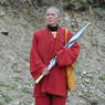A Chinese nun waiting for Khenpo Jikme Phutsok [mkhan po 'jigs med phun tshogs].
