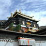 A view of the Kudung Temple, which is dedicated to a stupa containing the remains of  Chokyi Gyeltsen, the 4th Panchen Lama.