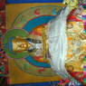 A statue of Shakyamuni Buddha.