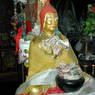A statue of Loton Dorji Wangchuk, the lama who built a small shrine near the monastery in 997.