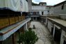 courtyard of byes gtsang pa khang tshan