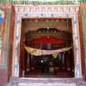smad tsha khang tshan temple doorway