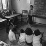 Informal school "Bal Kendra" for poor children run by Child welfare Sciety (Director kiren Tewari)