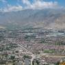 The landscape of south-east Lhasa from Bumwa Ri 2001