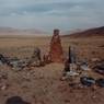 The site’s pillars. Note the contrasting colors and textures of the standing stones.