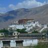 View of  Potala from roof of Mandala Restaurant