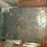 Mural on right hand (viewer's) ofmain image in Jo khang Lha Khang in 'Khor Chags dgon pa