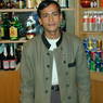 Nepal restaurant worker in sKyid chu hotel