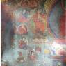 A mural painting in {maN+Dala} Temple.