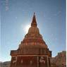 A stupa at {rdo gsham} Monastery.