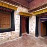 Doorways in the upper courtyard, Phur lcog hermitage