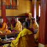 Monks in assembly, Ke'u tshang hermitage