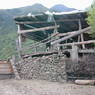 Stalls for processing grain in the village of sMu pa, in Kong po