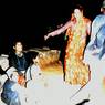 Sarki (Dalit) wedding in bazaar - Badi dancers perform