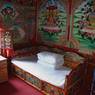 Guest room in hotel in Lhagang.&nbsp;