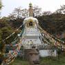 This is the Stupa in Khadi  Kha monastery in Guan Ting Township, Dzomo Khar County, Kansu Province