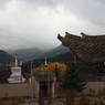 This is the view of Drotsang Monastery in Drotshang County. Tsongon Province
