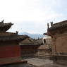 Traditional rooves of Dro Tshang Dorje Chang temples