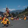 The Juging cham dance in Chhukhha Tsechu