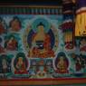 Wall painting of Buddha
