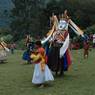 Nubchham dance performed around 3 or 4pm in Kisibi temple during Lha festival