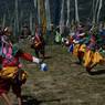 Cham Dancers are in full swing in their duties