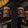 Prayer wheels to be turned and gain merit