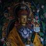 Statue of Guru Rinpoche in the Nangkor lhakhang