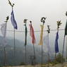 These are images of prayer flags fluttering in the wind.