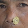 Close up view of dungri that most of the rural women wear in the village.