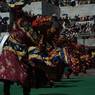 Tsholing cham dance, the resemblence of under world god