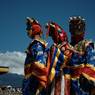 Tungyam performers in Thimphu Tsechu